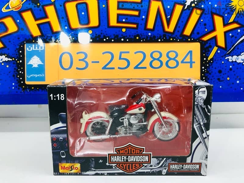 1/18 diecast motorcycle Harley Davidson FLH Duo Glide 1958 (Series 21) 3