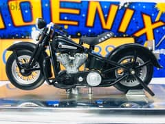 1/18 diecast motorcycle Harley Davidson FL Panhead 1948 (Series #27) 0