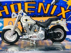 1/18 diecast motorcycle Harley Davidson FLSTF Fat Boy (Series #10) 0