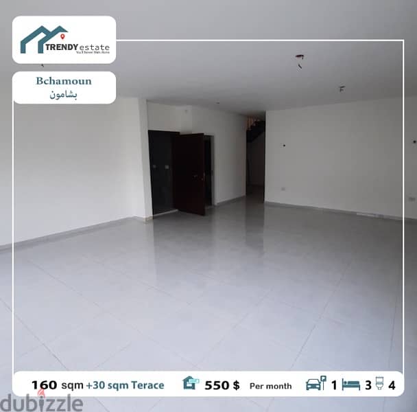 duplex for rent in bchamoun دوبليكس للايجار في بشامون 3