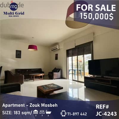 JC-4243 / Apartment for Sale in Adonis, شقة مفروشة للبيع في أدونيس