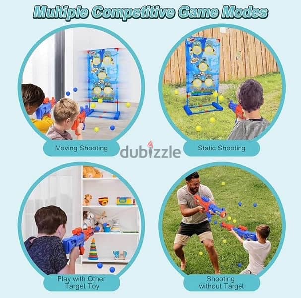 Shooting Game Toy for Age 6, 7, 8, 9, 10+ Years Old Boys and Girls, 3