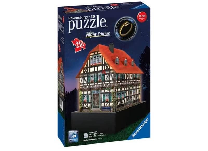 3D puzzle building, 216-piece, with LED light 10-99 YEARS 1
