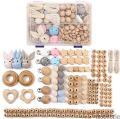 Kit DIY 169pcs for Pacifier Holder Personalized I LOVE MOM