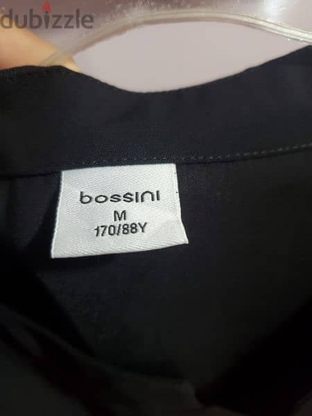 Black shirt Size M ماركة Bossini 2