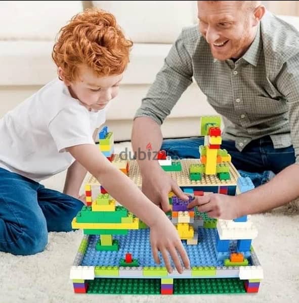 Classic Bricks Compatible With Lego Baseplate, 399 Pieces High Bulk 4
