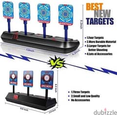 Shooting Target Toys for Nerf Guns - Electronic Auto Reset Digital