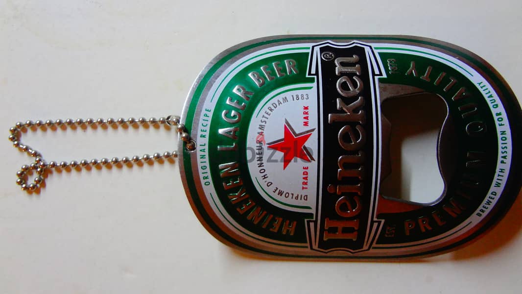 Heineken promotionnal metal bottle cap opener 1