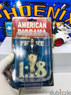 1/18 diecast figure (Crew Racing 3)  NEW BOXED American Diorama