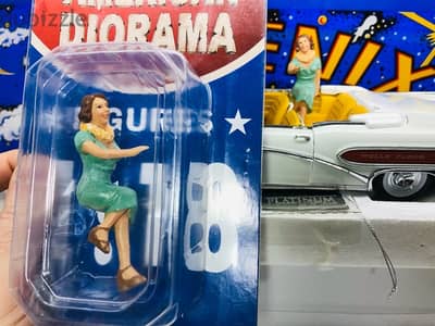 1/18 diecast Resin figure / figurine LINDA 1950’s NEW BOXED