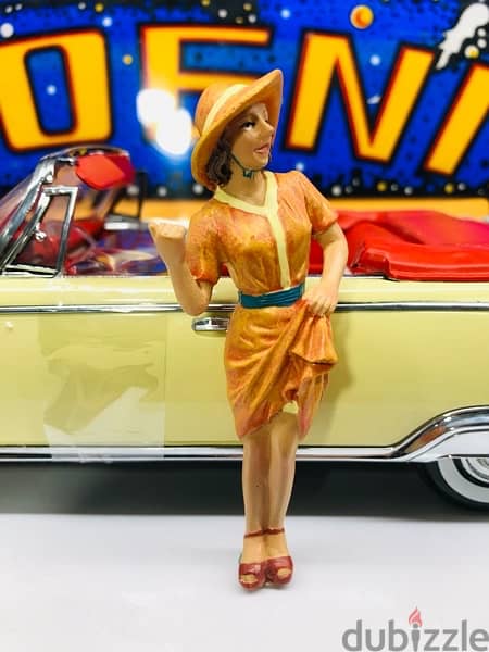 1/18 diecast Resin figure Am Diorama PATRICIA 1950’s. NEW BOXED 1