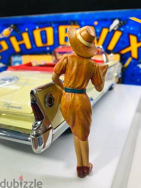 1/18 diecast Resin figure Am Diorama PATRICIA 1950’s. NEW BOXED 3