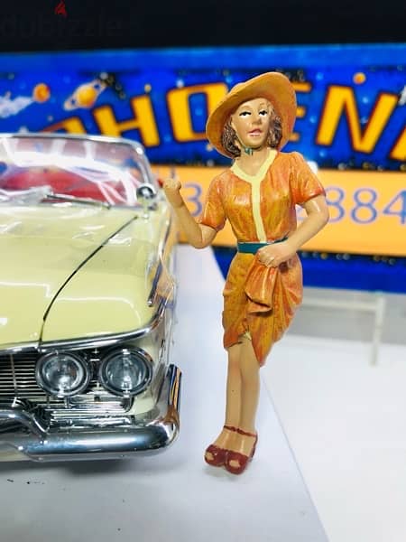 1/18 diecast Resin figure Am Diorama PATRICIA 1950’s. NEW BOXED 5