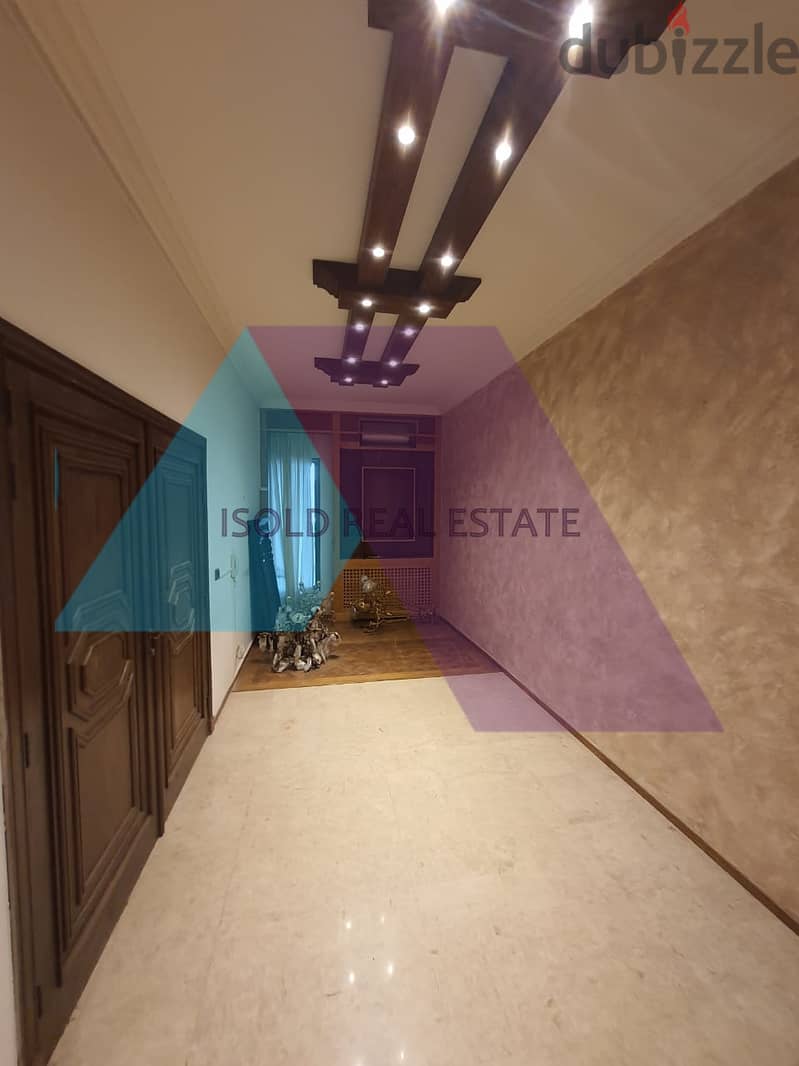 Decorated 165 m2  GF apartment with a terrace for sale in Mansourieh 5