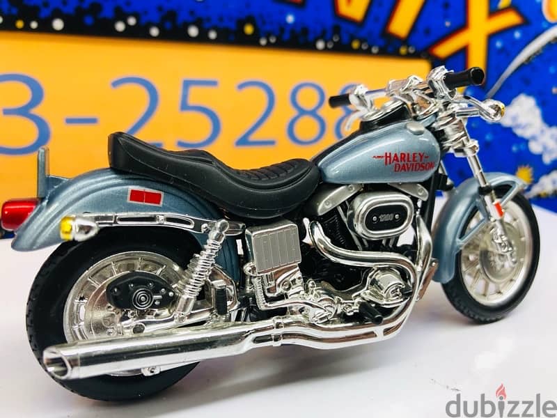 1/18 diecast motorcycle Harley Davidson FXS Low Rider 1977 (Series 19) 3