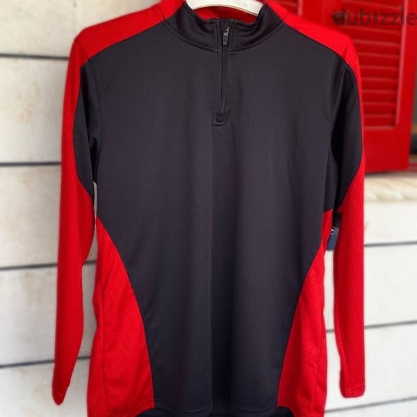 BOOMBAH Black & Red Sweatshirt. 1
