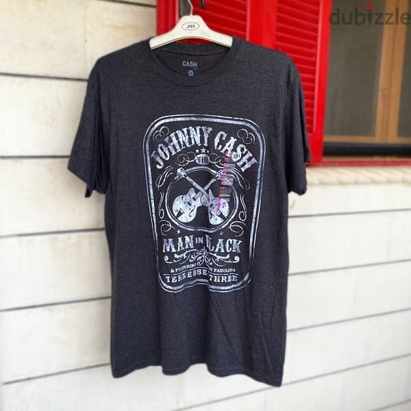 JOHNNY CASH “Man In Black” T-Shirt. 0