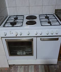 Gas oven stove 90×90cm 0