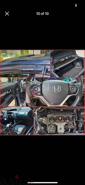 Honda Civic EXL 2015 8