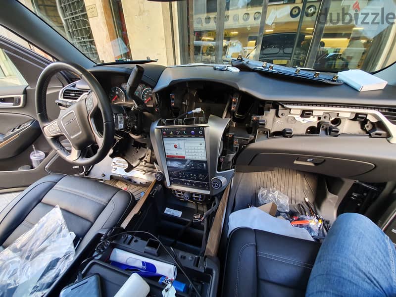 12.1" Android Nav Car GPS Stereo For GMC Yukon & Chevrolet Tahoe 15-20 4