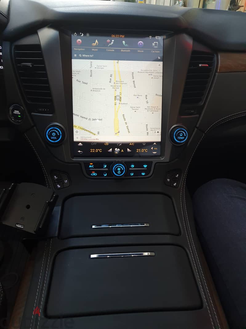 12.1" Android Nav Car GPS Stereo For GMC Yukon & Chevrolet Tahoe 15-20 5