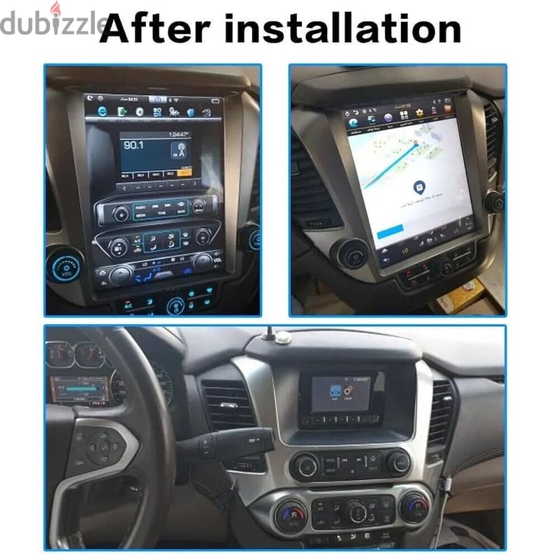 12.1" Android Nav Car GPS Stereo For GMC Yukon & Chevrolet Tahoe 15-20 8