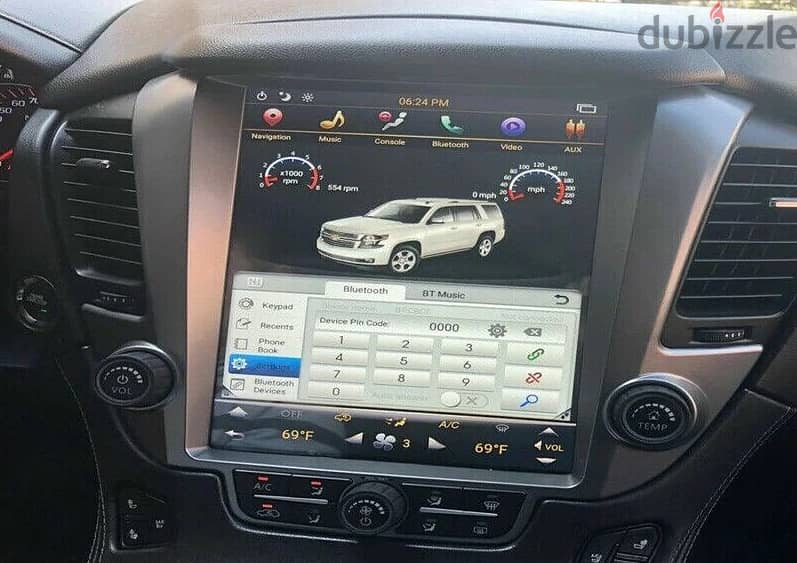 12.1" Android Nav Car GPS Stereo For GMC Yukon & Chevrolet Tahoe 15-20 10