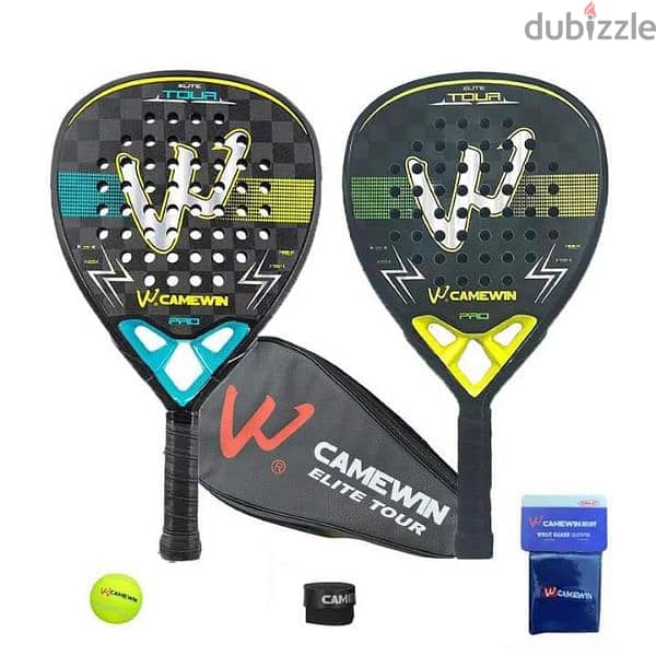 18k carbon PAdel Racket 1