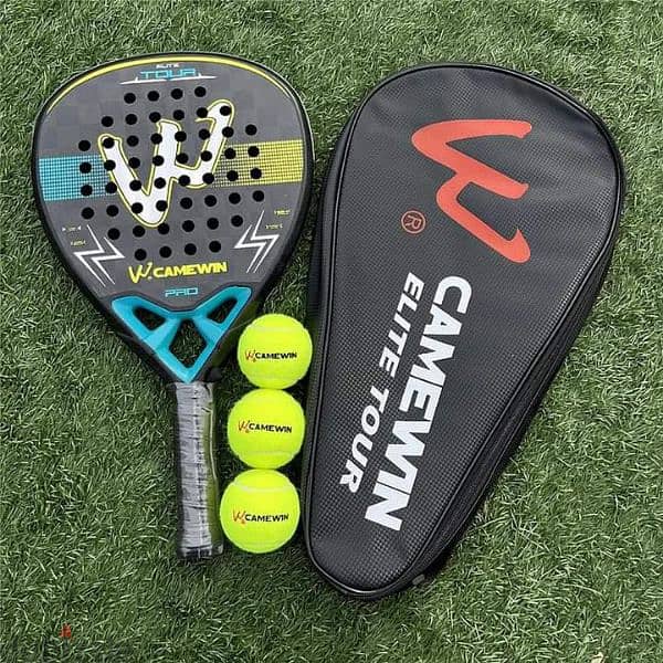 18k carbon PAdel Racket 3