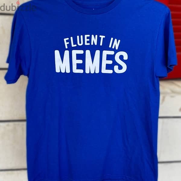 FLUENT IN MEMES T-Shirt. 1