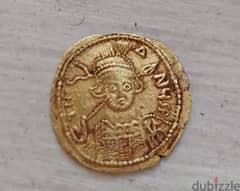Constantine IV Emperor Byzantine Gold Solidus coin weight 4.23 grams