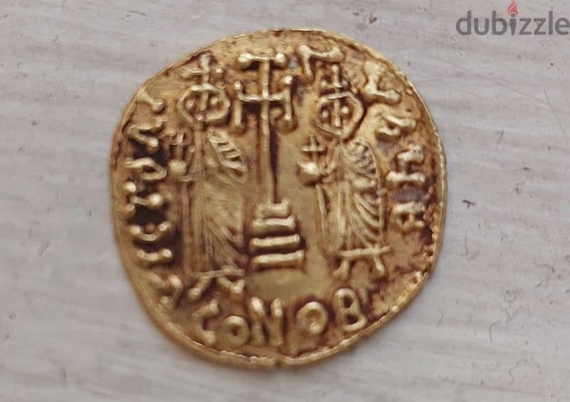 Constantine IV Emperor Byzantine Gold Solidus coin weight 4.23 grams 1