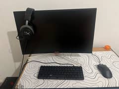 Gaming pc like new for sale(full set up)