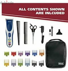 WAHL Color Pro Rechargeable Hair Clipper & Trimmer/3$ delivery