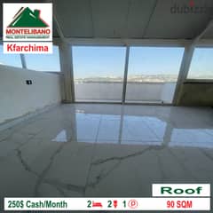 Roof for rent in Kfarchima!! 0