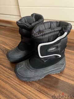 khombu brand bottes de neige ski shoes size 33-34