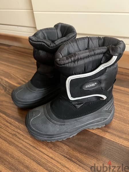 khombu brand bottes de neige ski shoes size 33-34 0