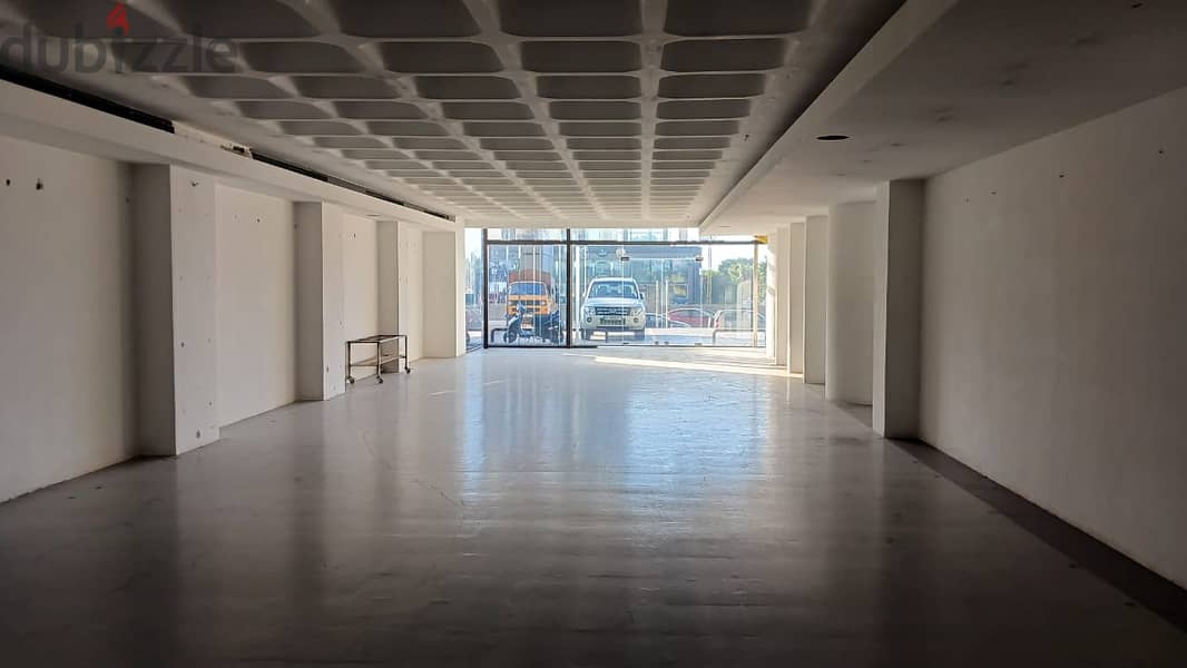 L08429-Large Showroom With A Seaview for Rent on Dbayeh Highway 0
