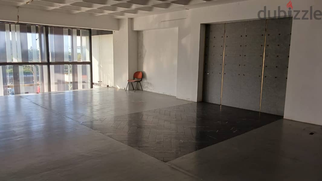 L08429-Large Showroom With A Seaview for Rent on Dbayeh Highway 2