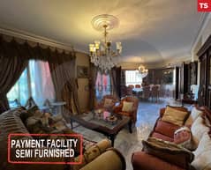 CLASSICAL SEMI-FURNISHED APARTMENT IN ALEY/عاليه REF#TS103814
