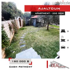 Apartment For Sale In Ajaltoun 250 sqm ref#NW56329
