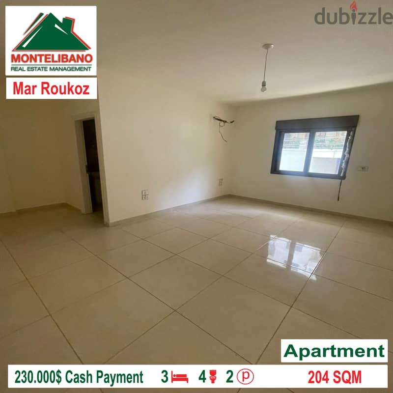 Apartment for sale in Mar Roukoz!!! 1