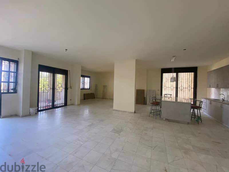 130 Sqm + 100 Sqm Terrace | Apartment For Rent in Ain Saadeh 3