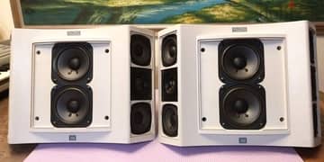 A pair of Altec Lansing AHT2100 speakers
