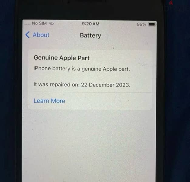 iPhone  SE 2020 128 mb recently change the battery at Apl stor Holland 1