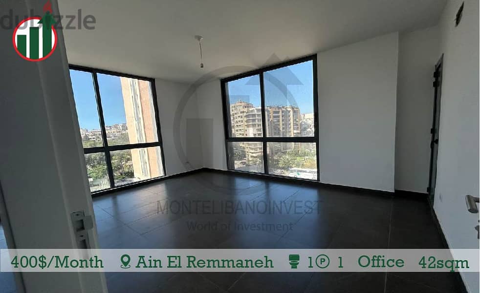 Office for rent in Ain El Remmaneh ! 1