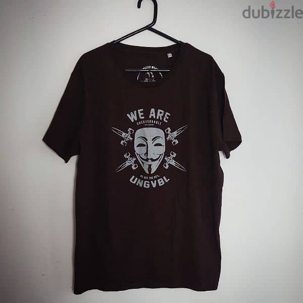Original Brussel Wear V for Vendetta Tshirt 2