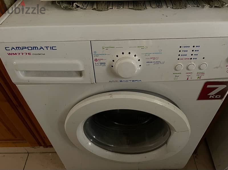 campomatic washing machine 7 kg 1