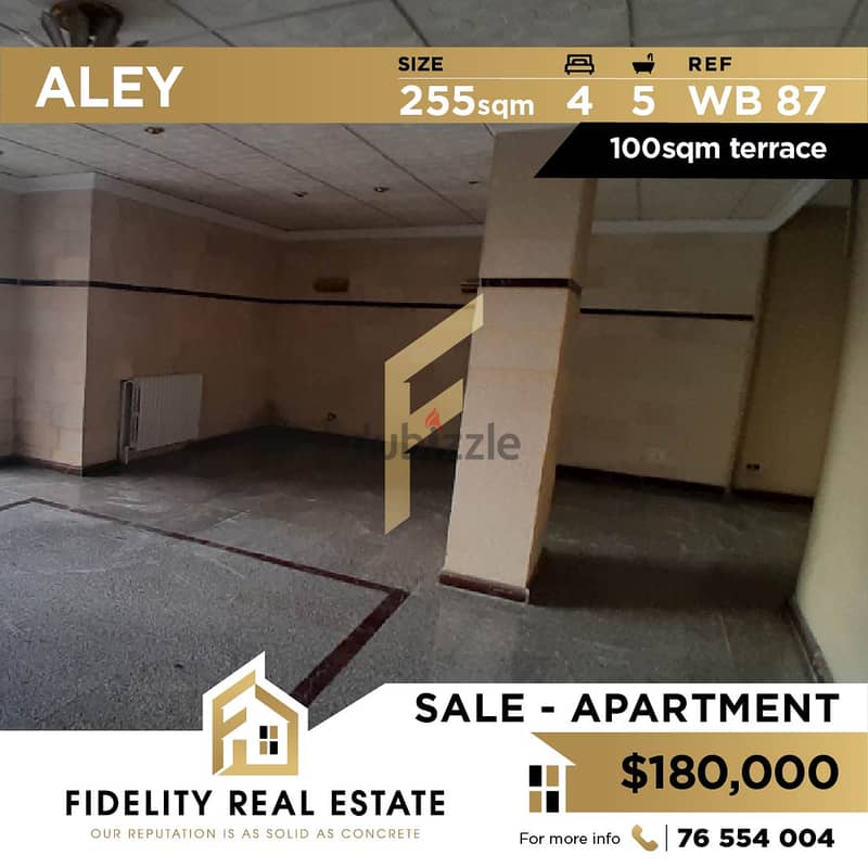 Apartment for sale in Aley WB87 0