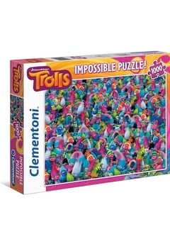 Clementoni "Impossible Trolls Puzzle (1000 Piece)